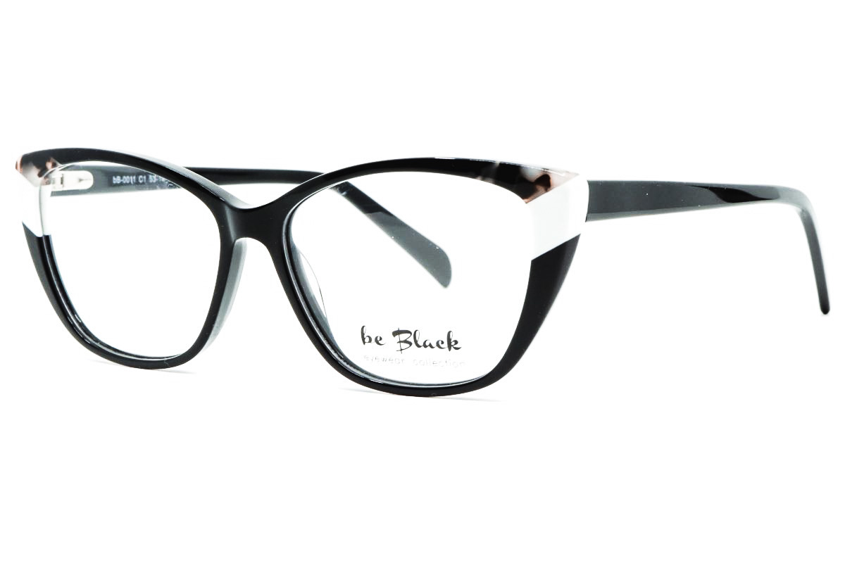 Dámské brýle Mr.Gain plastové černobílé 